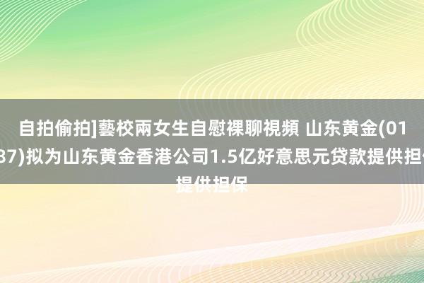 自拍偷拍]藝校兩女生自慰裸聊視頻 山东黄金(01787)拟为山东黄金香港公司1.5亿好意思元贷款提供担保